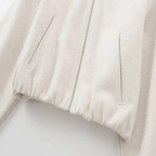 VESTE BOMBER COURTE ZIPPÉE
