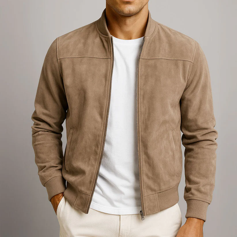 LUCAS - VESTE EN DAIM