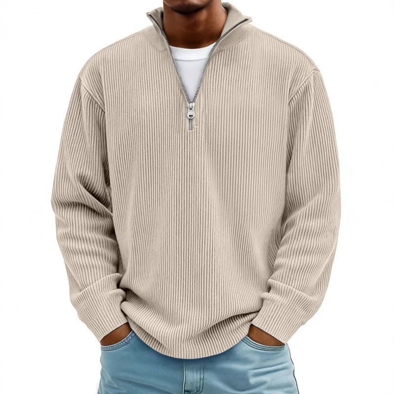 LOUIS - PULL À DEMI-ZIP