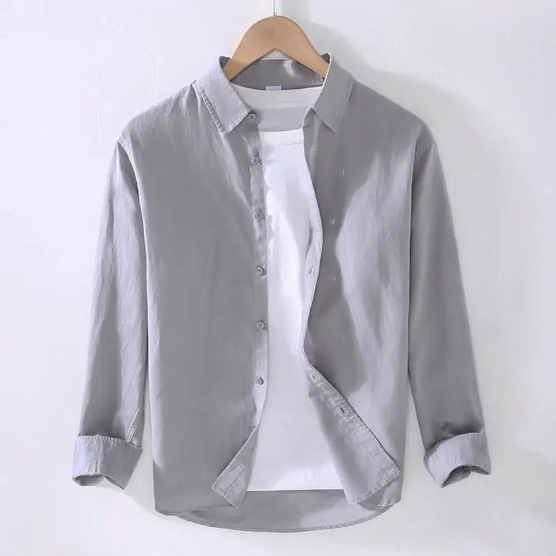 CHEMISE EN LIN AMPLE