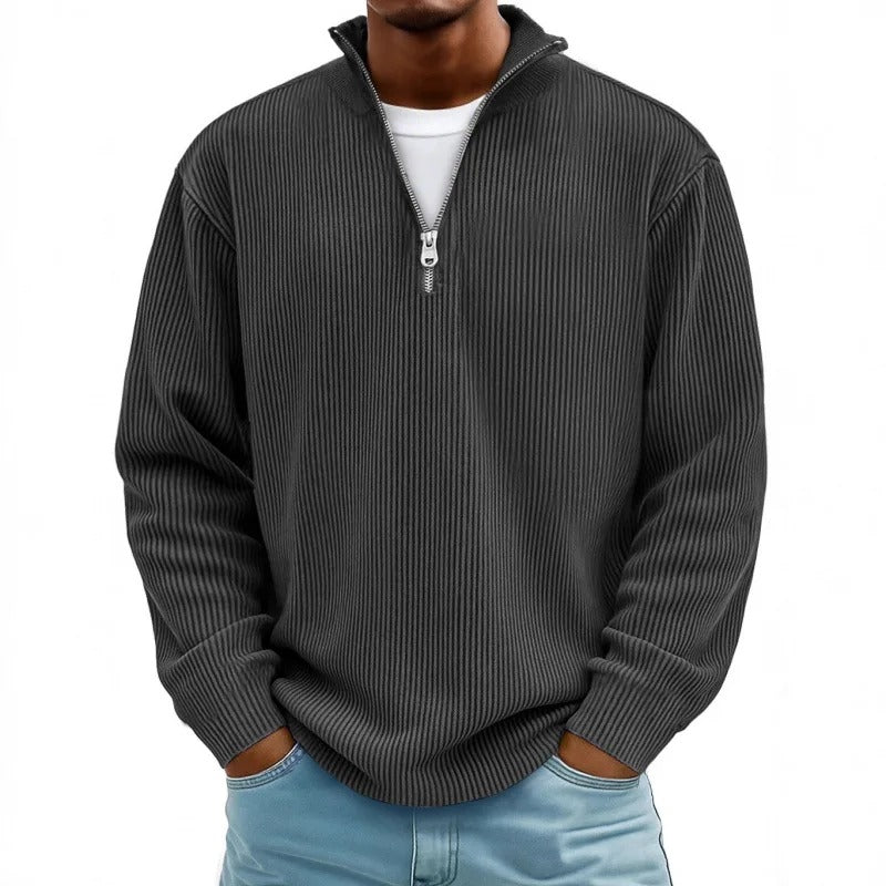 LOUIS - PULL À DEMI-ZIP