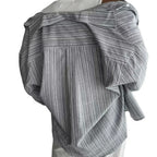 CHEMISE RAYÉE EN LIN