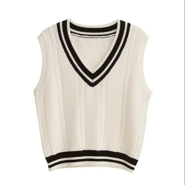 EMMA - GILET EN MAILLE