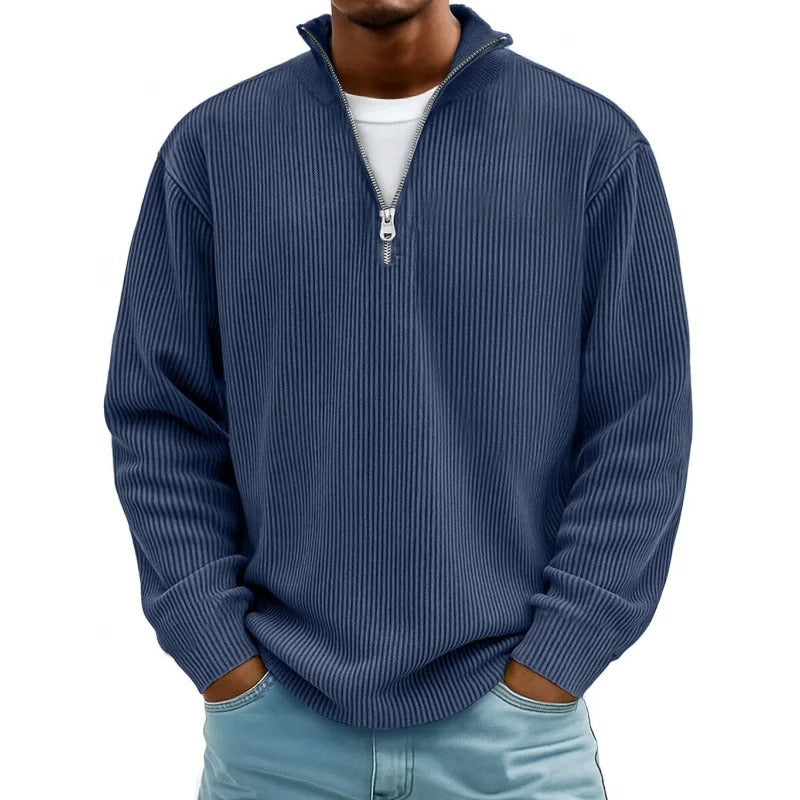 LOUIS - PULL À DEMI-ZIP