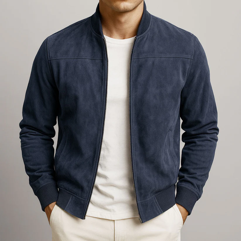 LUCAS - VESTE EN DAIM