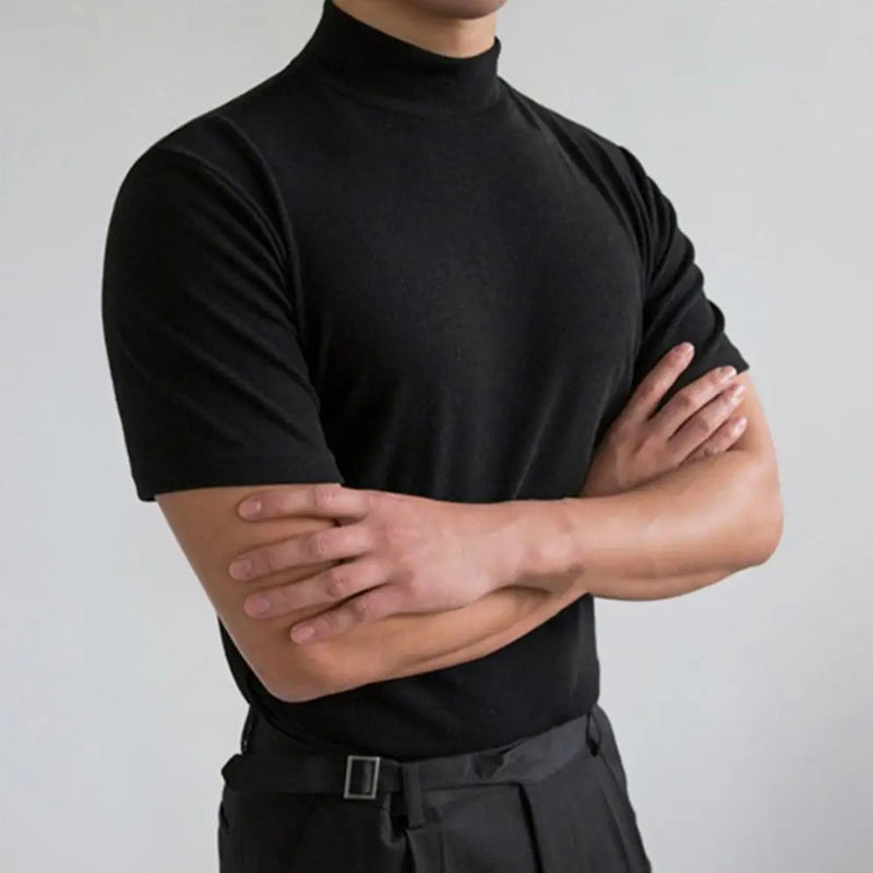 T-SHIRT EN MAILLE À PULL