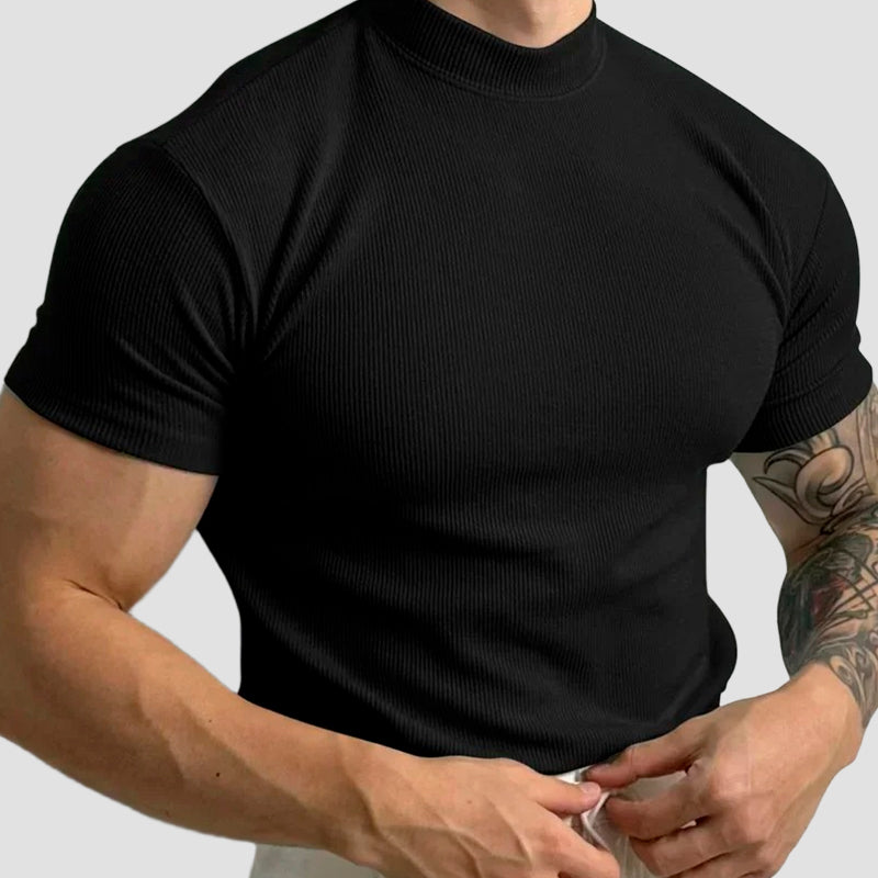 T-SHIRT EN MAILLE À PULL