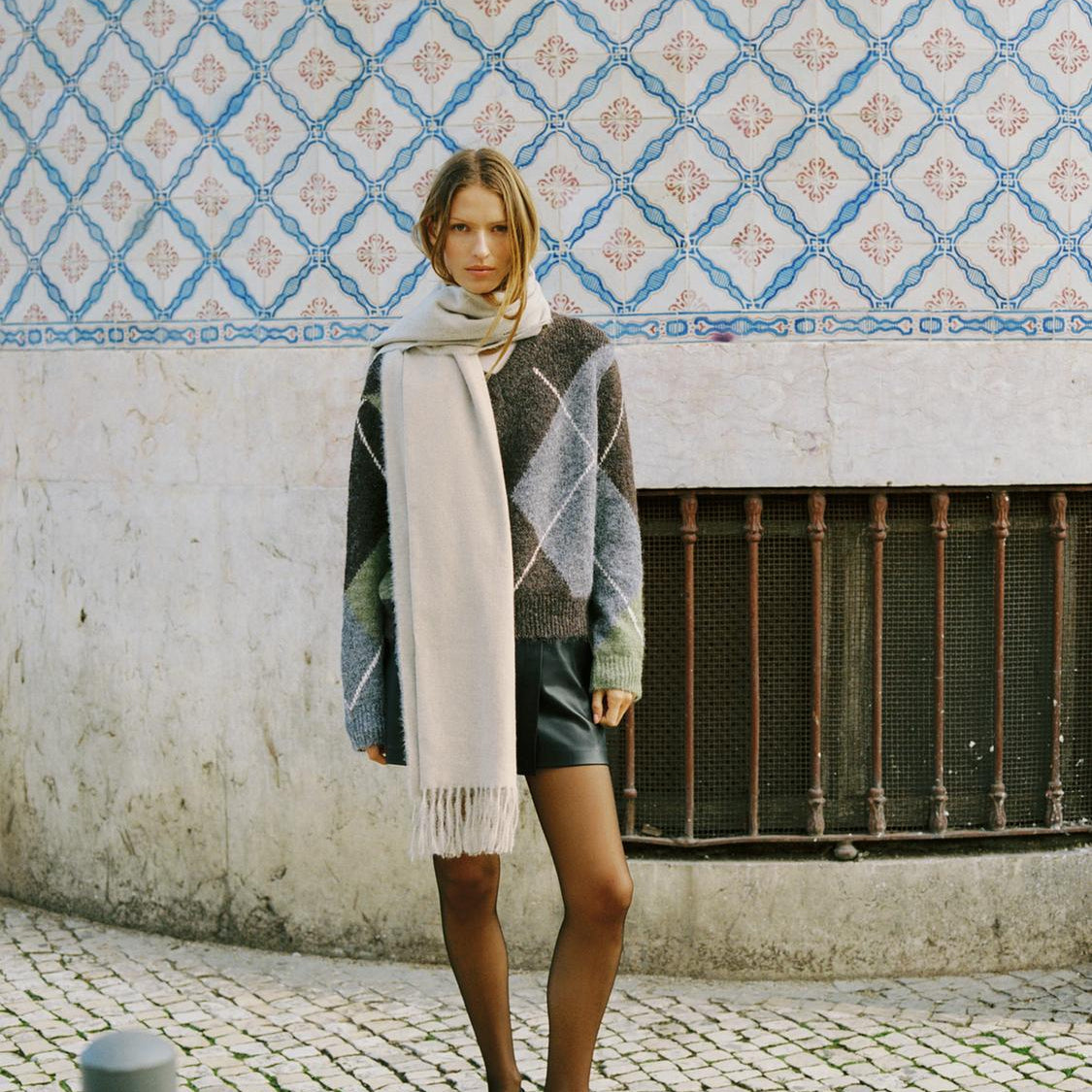 ANAÏS - ÉCHARPE CLASSIQUE 100 % LAINE