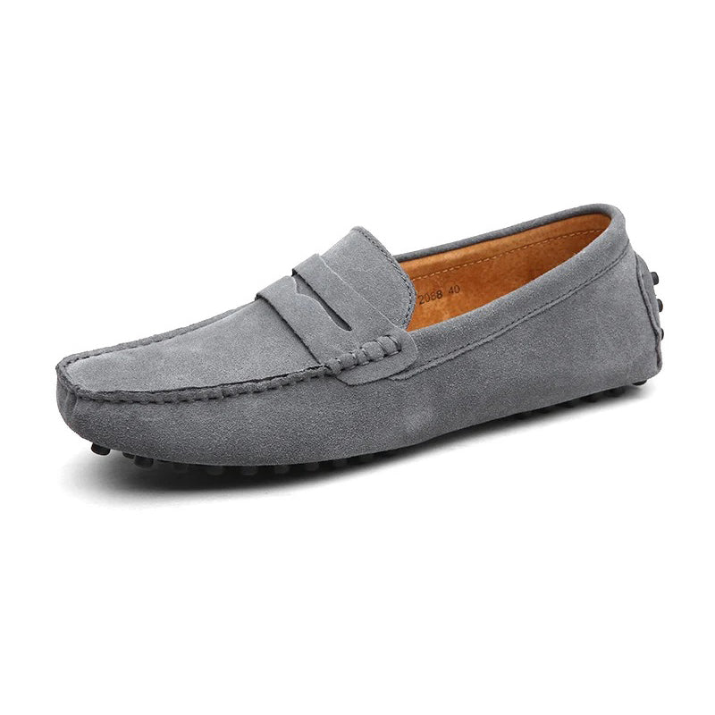 MOCASSINS EN DAIM SUÈDE