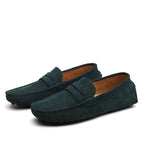 MOCASSINS EN DAIM SUÈDE