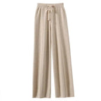 MARGAUX - PANTALON TAILLE HAUTE À JAMBE LARGE
